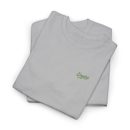 Signature Embroidered Empire Green Chest Logo T-Shirt