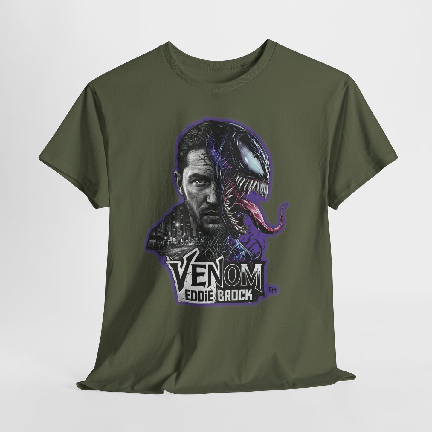 Venom Eddie Brock Graphic Tee — Antihero Comic Movie Fan Shirt