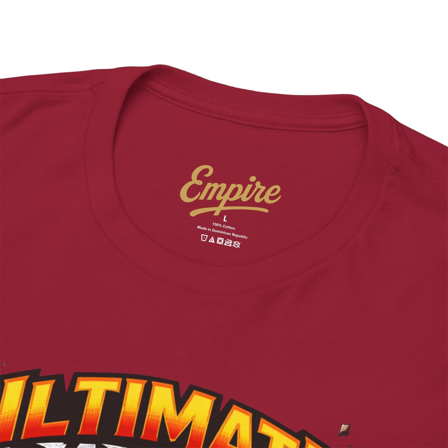 Ultimate Warrior Graphic Tee — Retro Wrestling Mascot T-Shirt