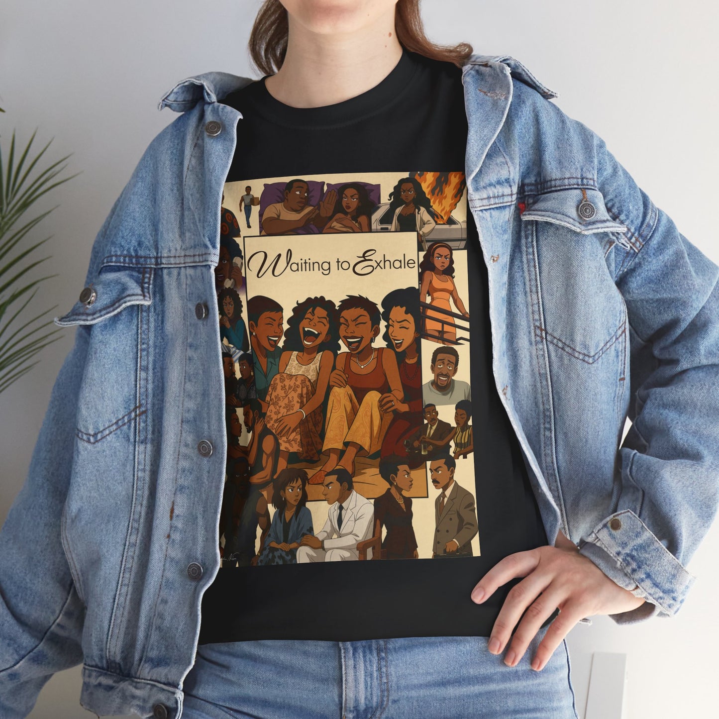Waiting to Exhale Graphic Unisex Heavy Cotton Tee - Vintage Inspired Apparel for Movie Lovers