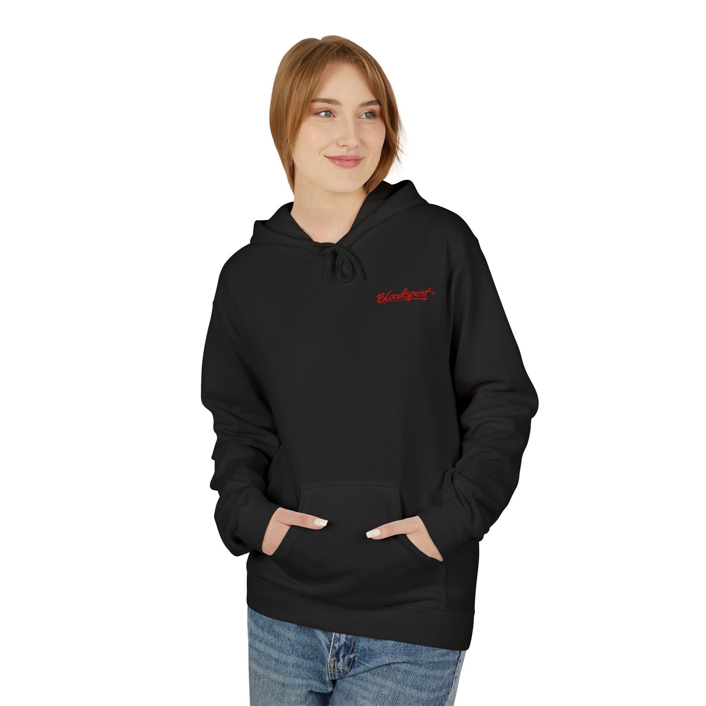 Bloodsport Vintage Collage Graphic Hoodie