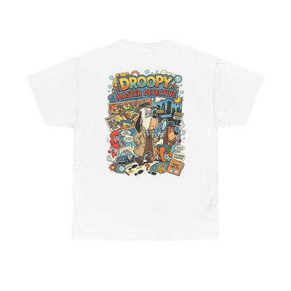 Graphic Tee — "Master Detective" Retro Cartoon T-Shirt