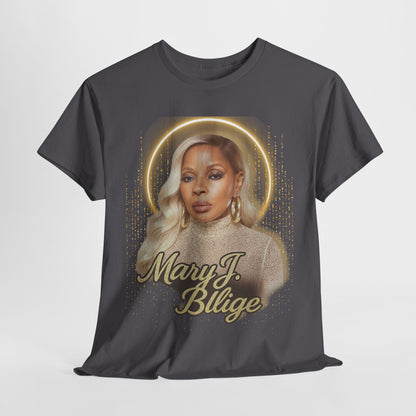 Mary J Blige - Unisex Heavy Cotton Tee
