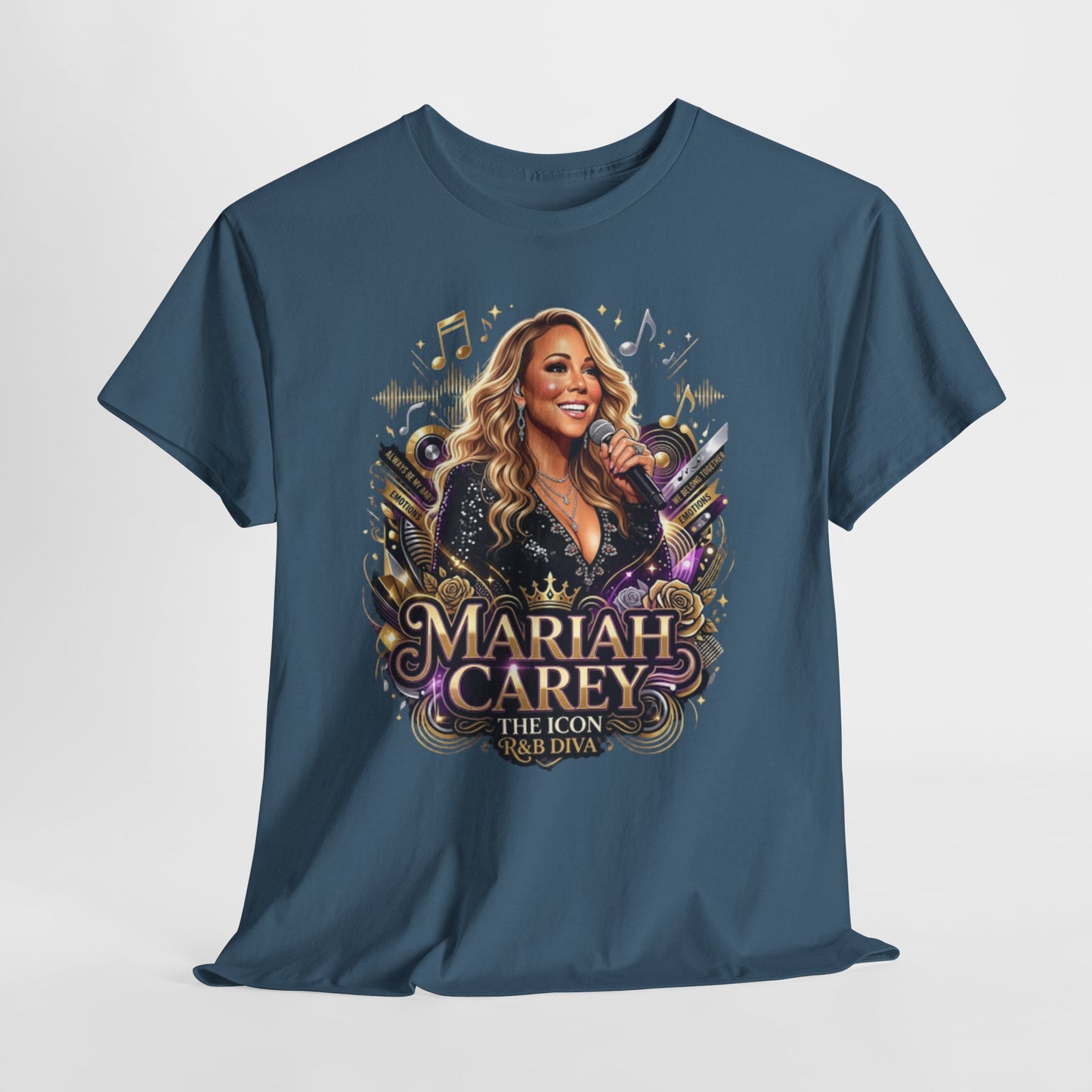 Mariah Carey Tribute T-Shirt — "The Icon, The Diva" Graphic Tee