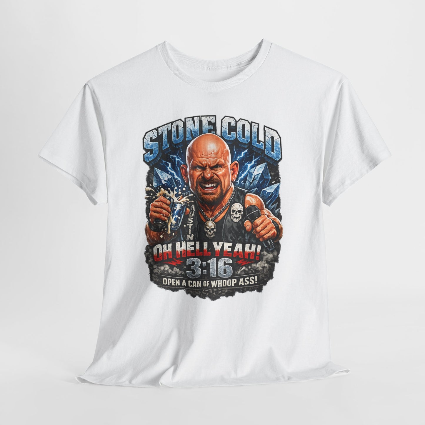 Stone Cold 3:16 Wrestling T-Shirt – Vintage WWE Legend Tee