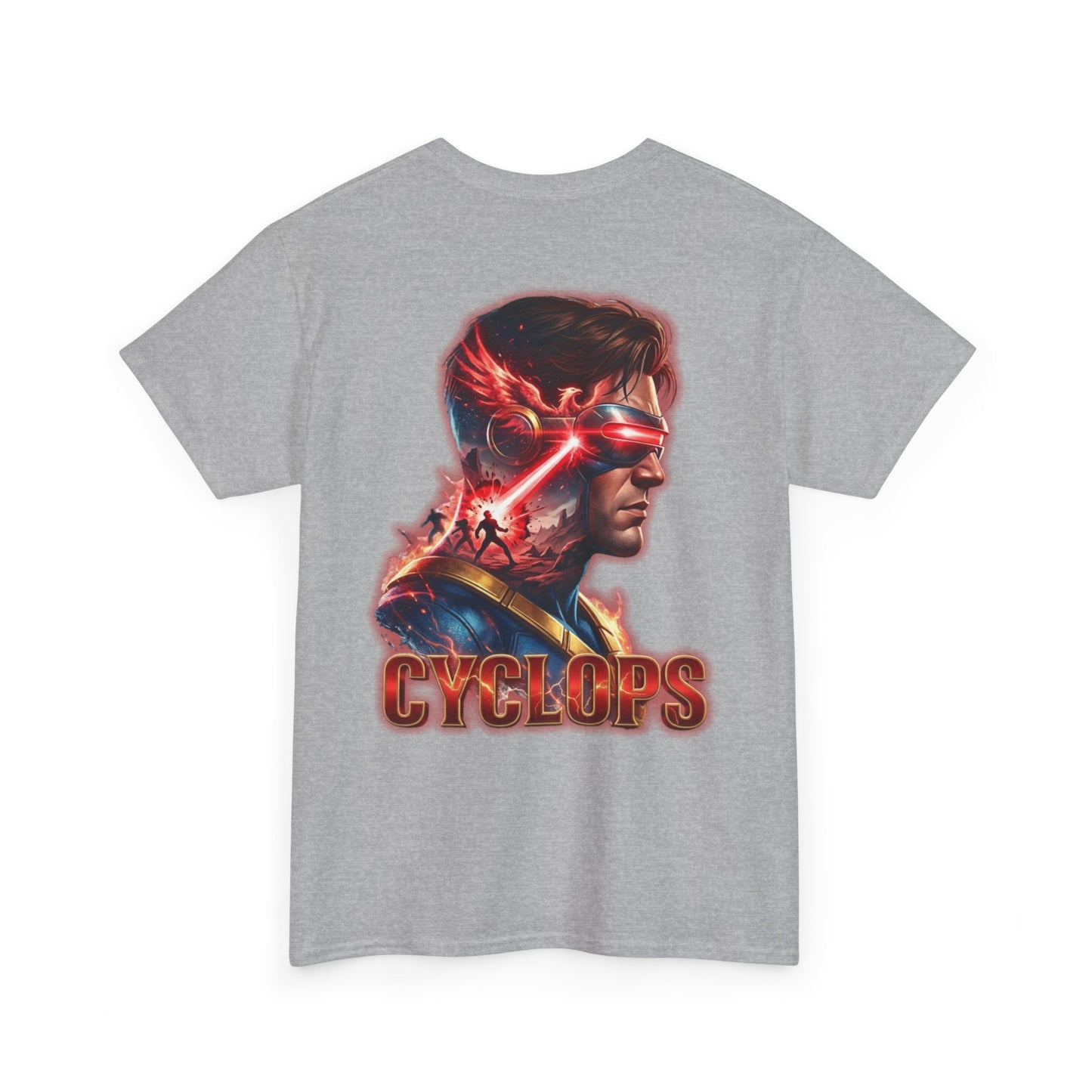 Cyclops Graphic Tee - Retro Superhero X-Men Design