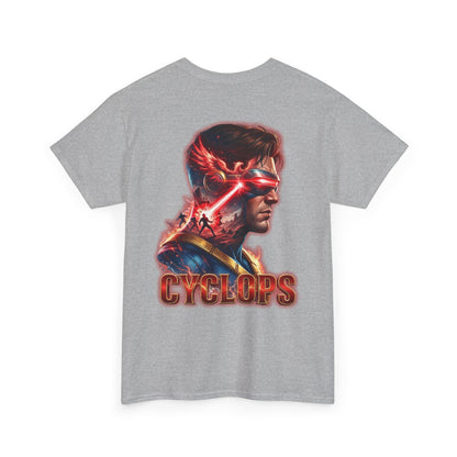 Cyclops Graphic Tee - Retro Superhero X-Men Design