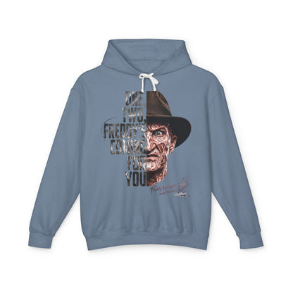 One, Two, Freddy’s Coming for You Horror Hoodie