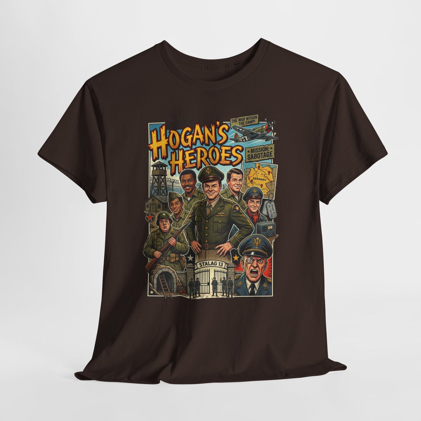 Hogan's Heroes Military Graphic Tee