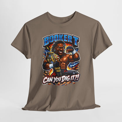 Booker T "Can You Dig It?!" T-Shirt — Retro Pro Wrestler Graphic Tee