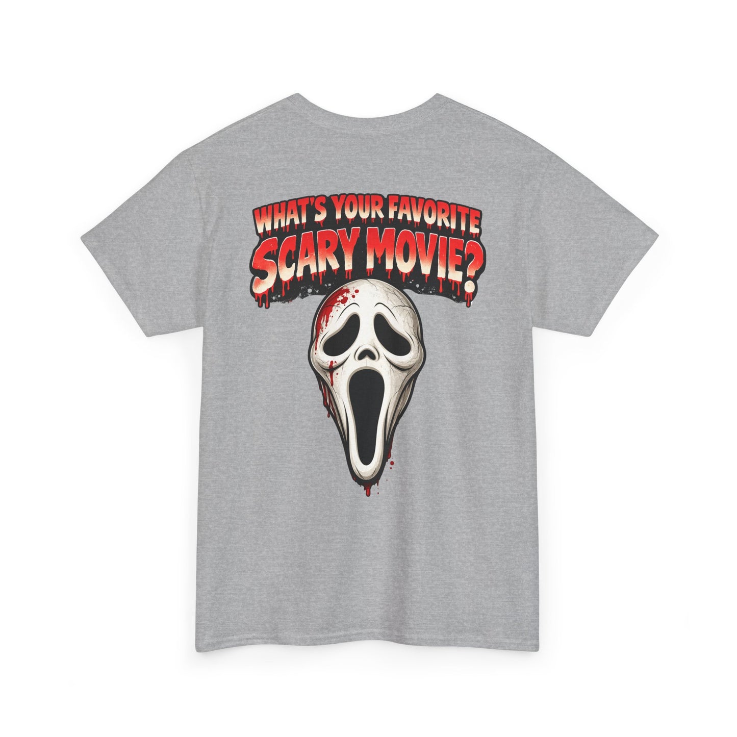 Scary Guy "Let's Get Stabby" Halloween Tee — Scream Mask Horror Movie T-Shirt