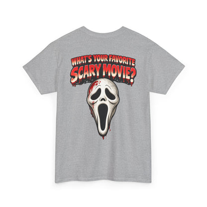 Scary Guy "Let's Get Stabby" Halloween Tee — Scream Mask Horror Movie T-Shirt