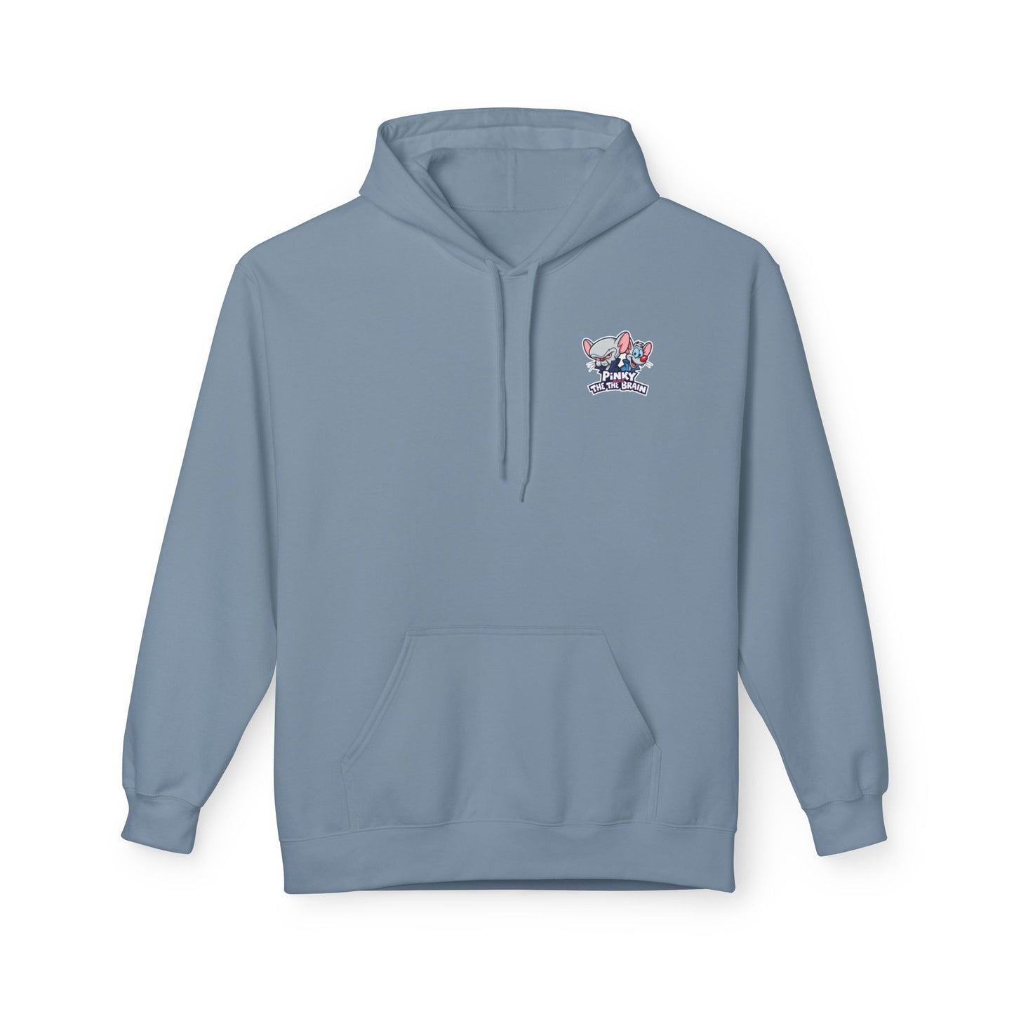 Pinky and the Brain "Time to Take Over the World" Midweight Softstyle Fleece Hoodie