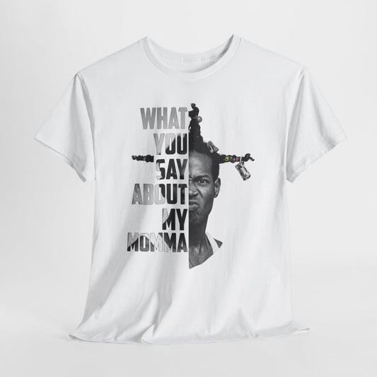 Loc Dog "What You Say About My Momma" Vintage Portrait T‑Shirt