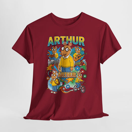 Arthur Cartoon T‑Shirt — Retro Kids TV Graphic Tee