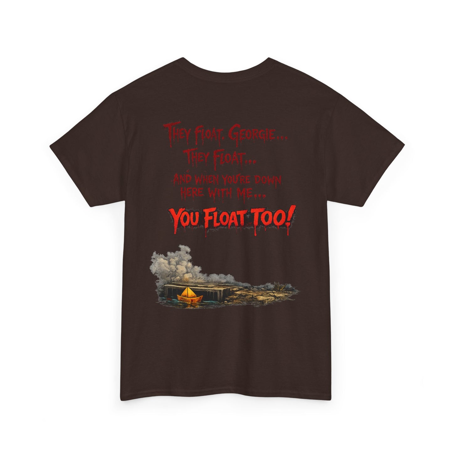 Krustywise "You’ll Float Too" Horror Tee