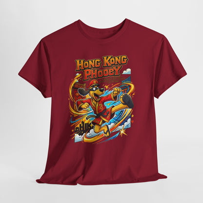Hong Kong Phooey Retro Cartoon T-Shirt — Vintage Animated Hero Tee