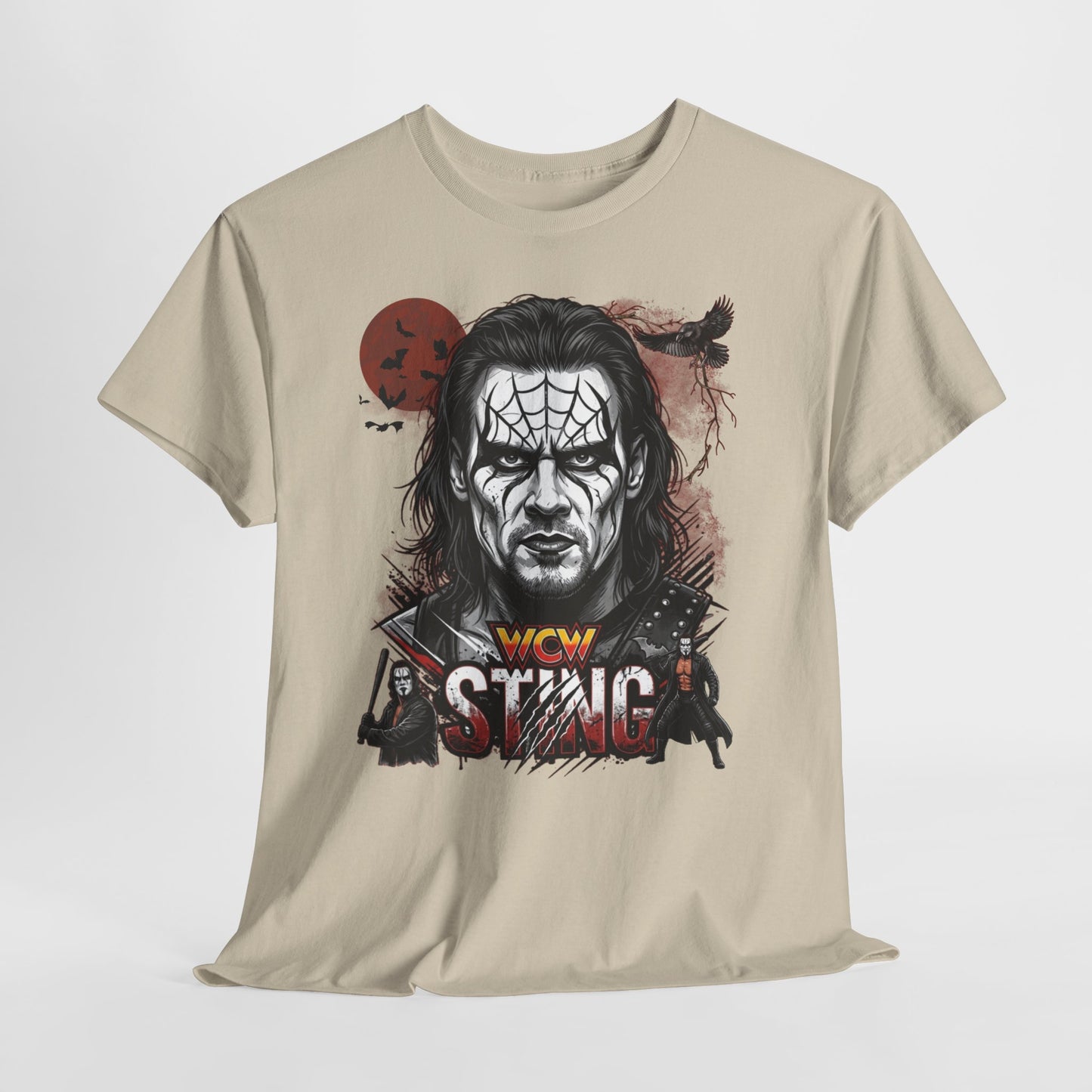 WCW Sting Wrestling T-Shirt — Vintage Gothic Pro Wrestler Tee