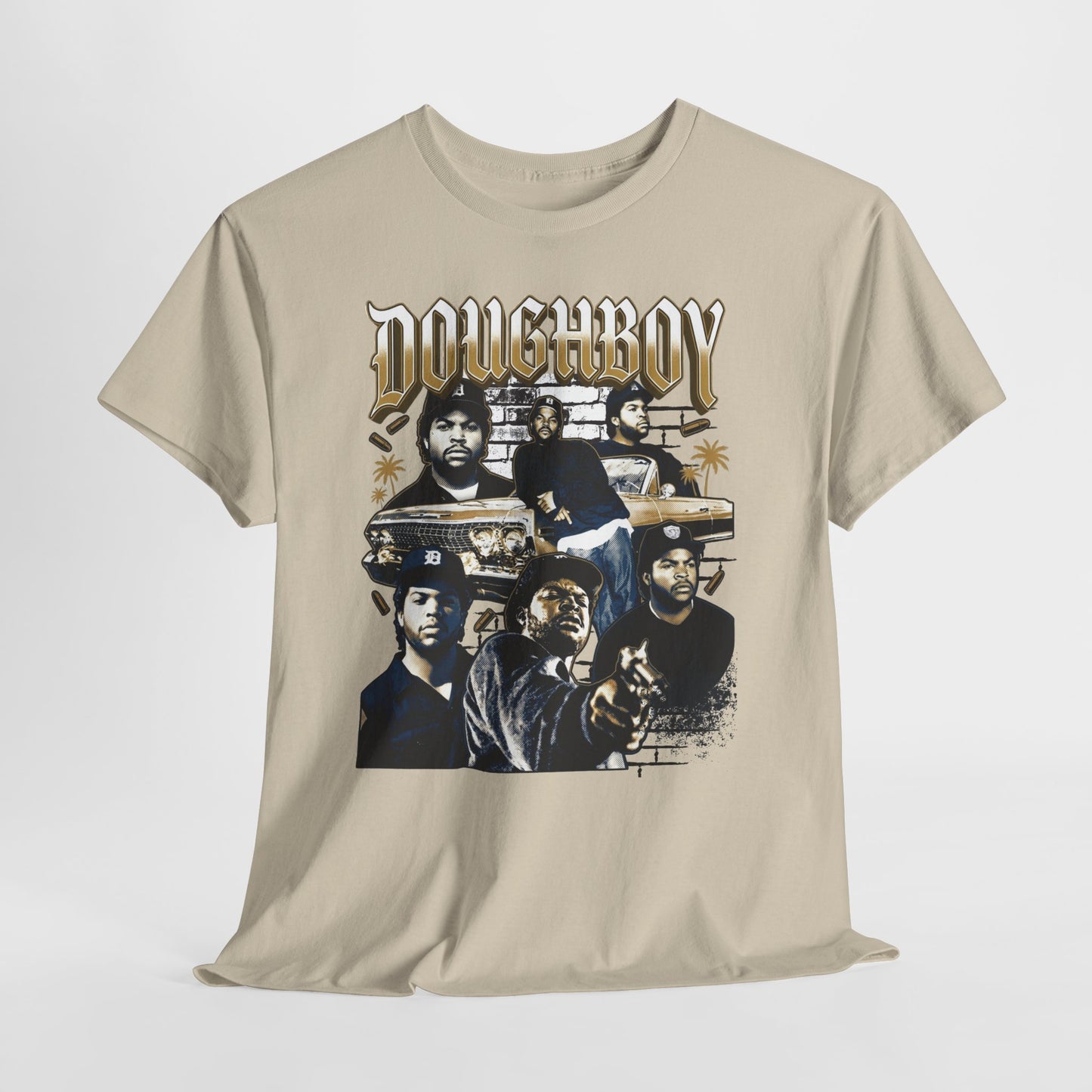 “Doughboy” Vintage Movie Collage Graphic T-Shirt