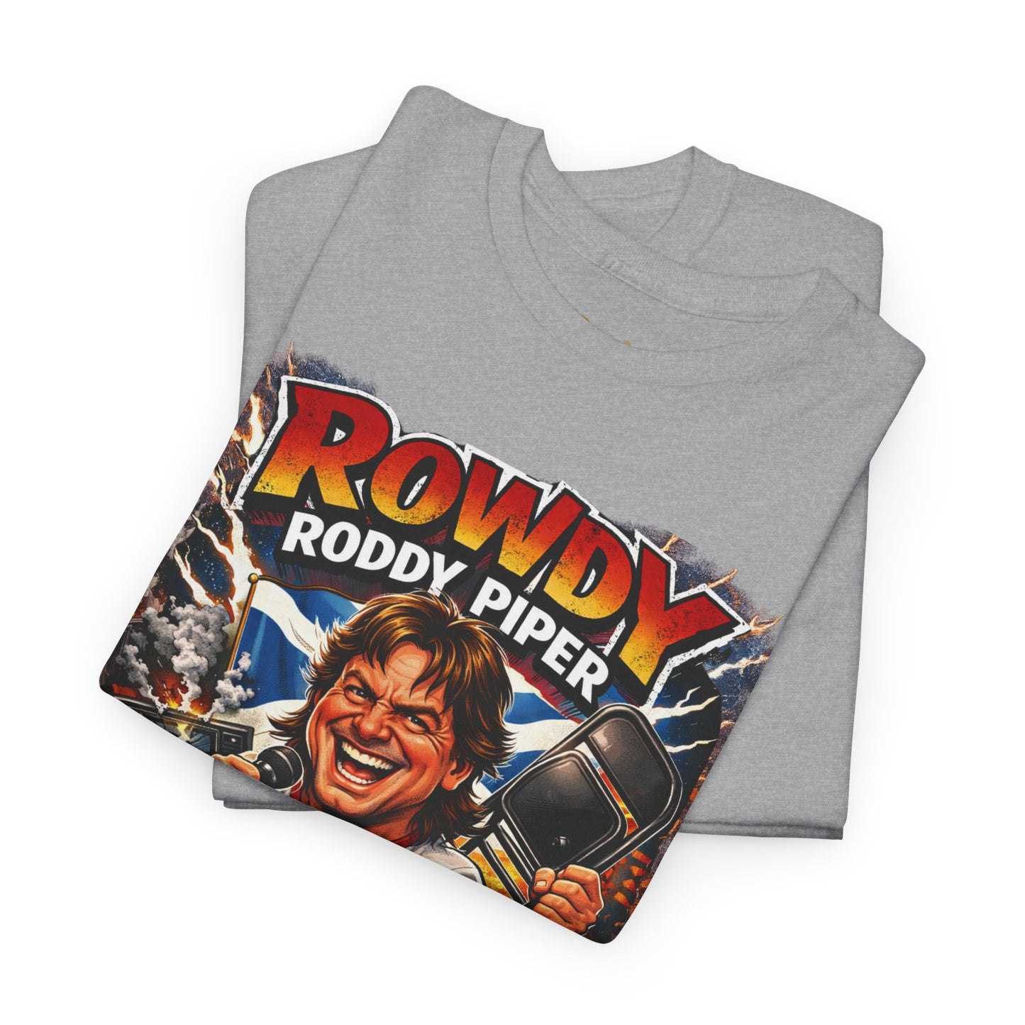 Rowdy Roddy Piper T-Shirt — Retro Wrestling Graphic Tee