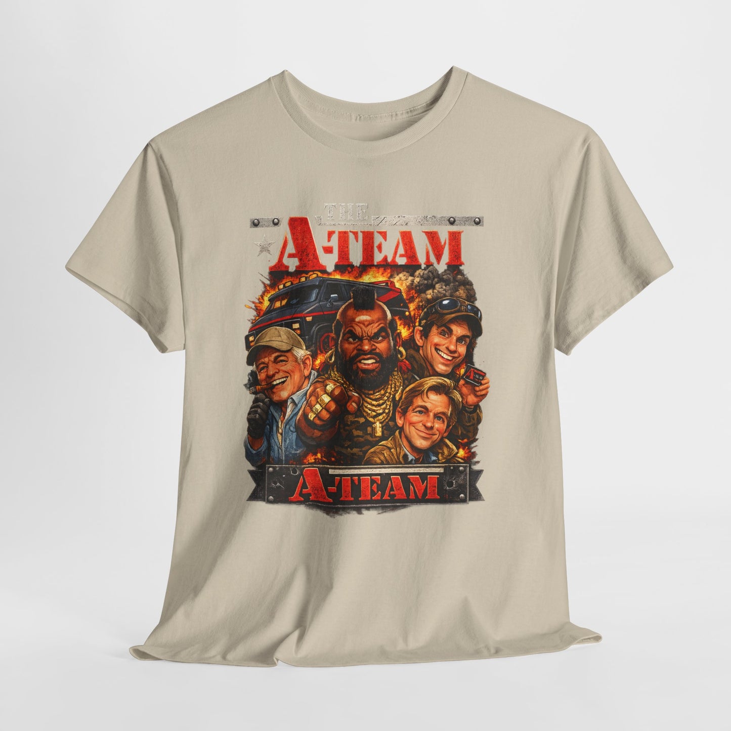A-Team Retro Cast Graphic Tee