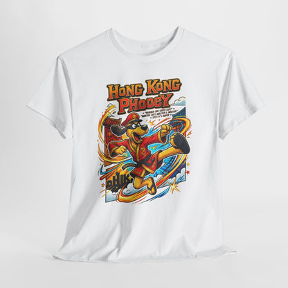 Hong Kong Phooey Retro Cartoon T-Shirt — Vintage Animated Hero Tee
