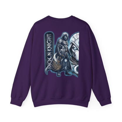 Moon Knight Graphic Sweatshirt — Vintage Comic-Inspired Crewneck