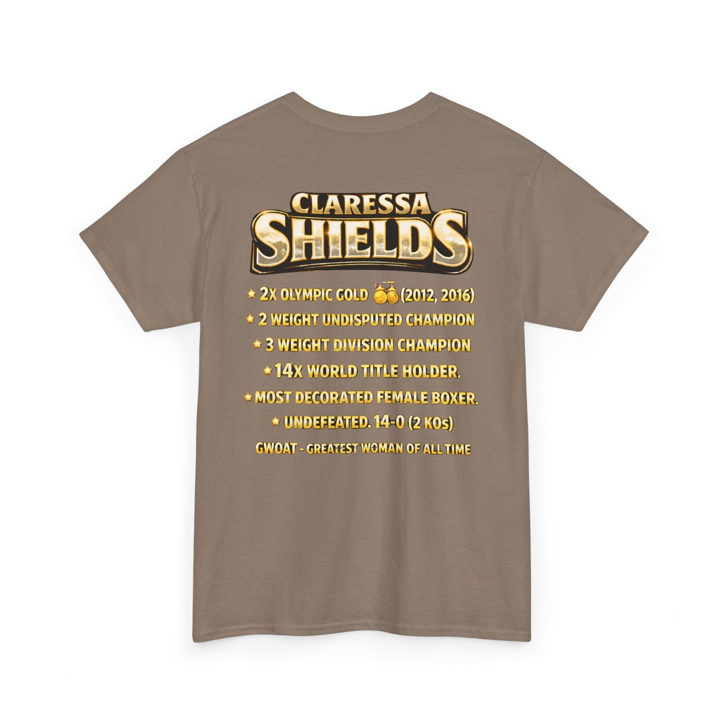 GWOAT: Claressa Shields Championship Tribute Tee