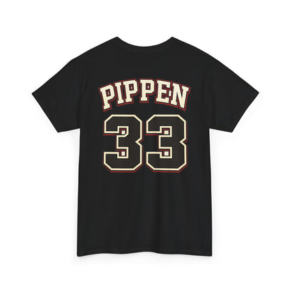 Pippen #33 Basketball Tee — Retro Chicago Bulls Scott Pippen Jersey Shirt