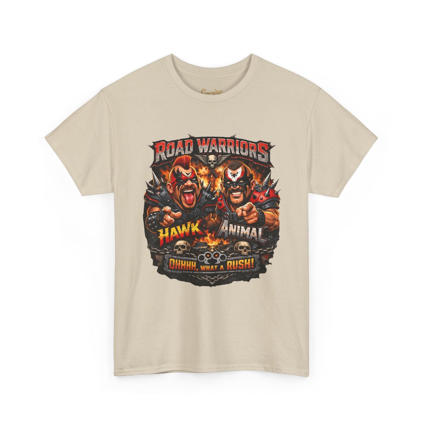 Road Warriors "Hawk & Animal" Vintage Wrestling Tee