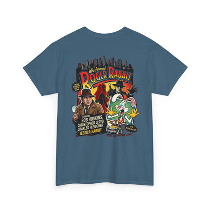 Who Framed Roger Rabbit Poster Tee — Retro Movie Graphic T-Shirt