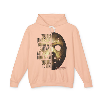 You Let Him Drown Horror Mask Hoodie