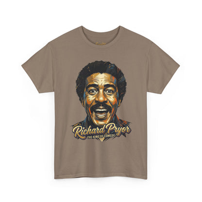 Retro Comedian Portrait Tee — 'Richard Pryor' Graphic T‑Shirt