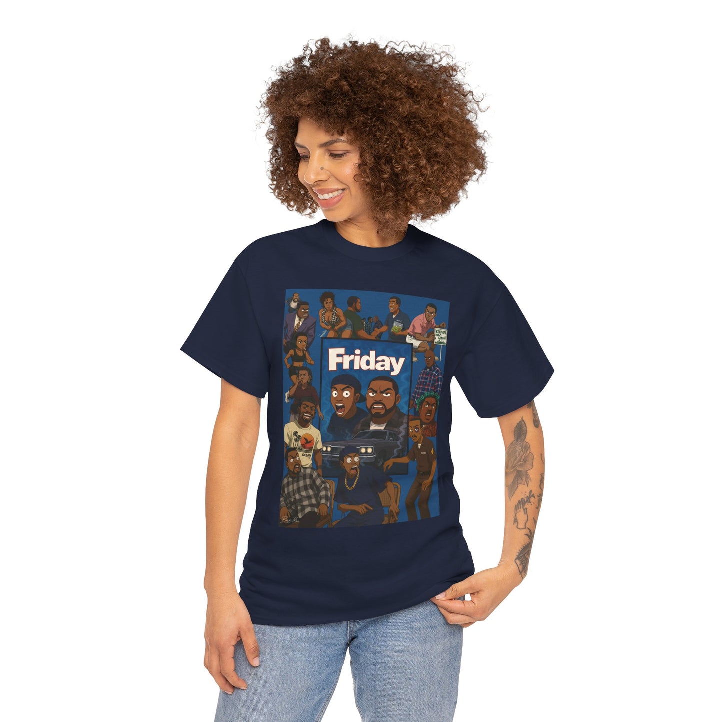 'Friday' Inspired Graphic Unisex Heavy Cotton Tee