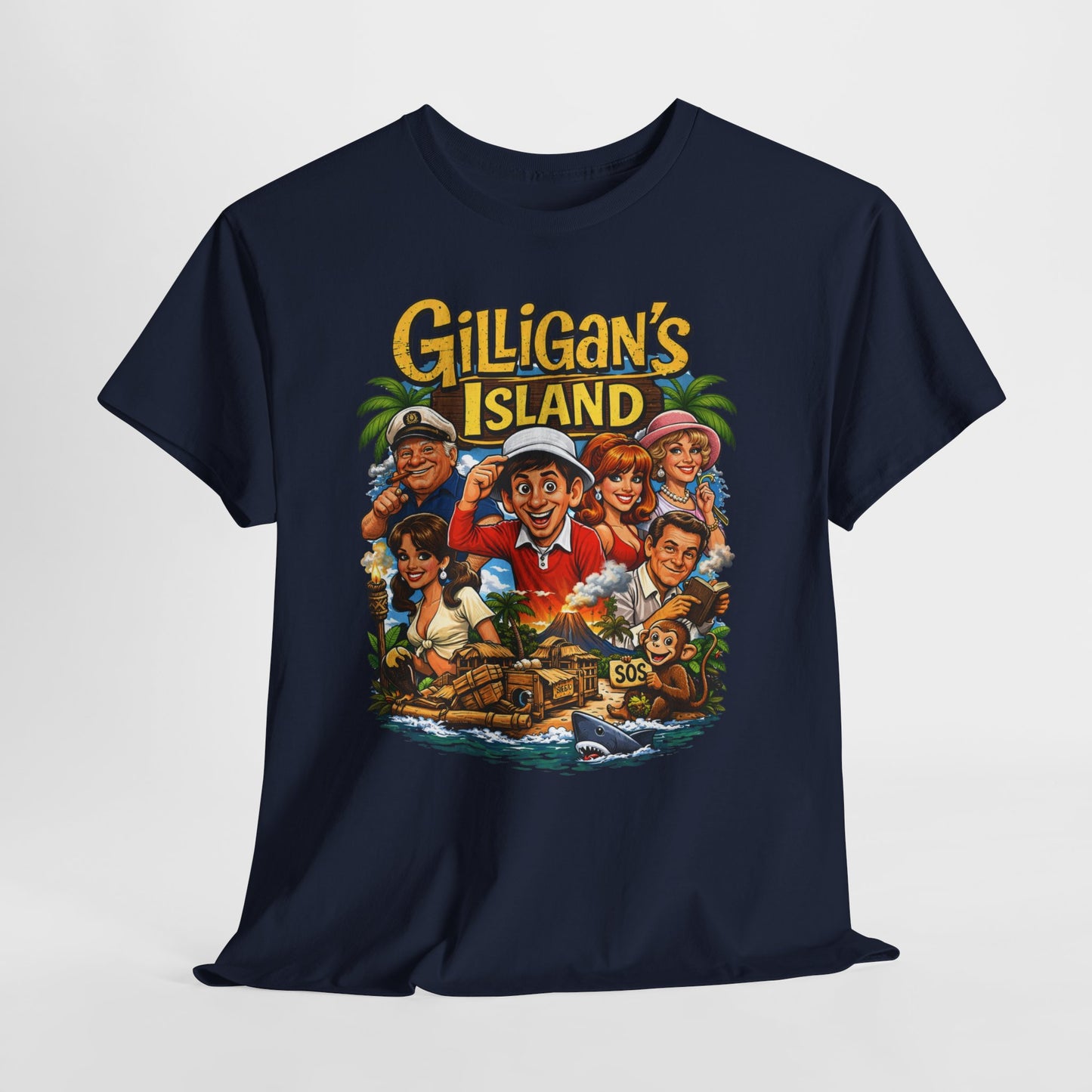 Gilligan's Island Retro TV Crew Tee