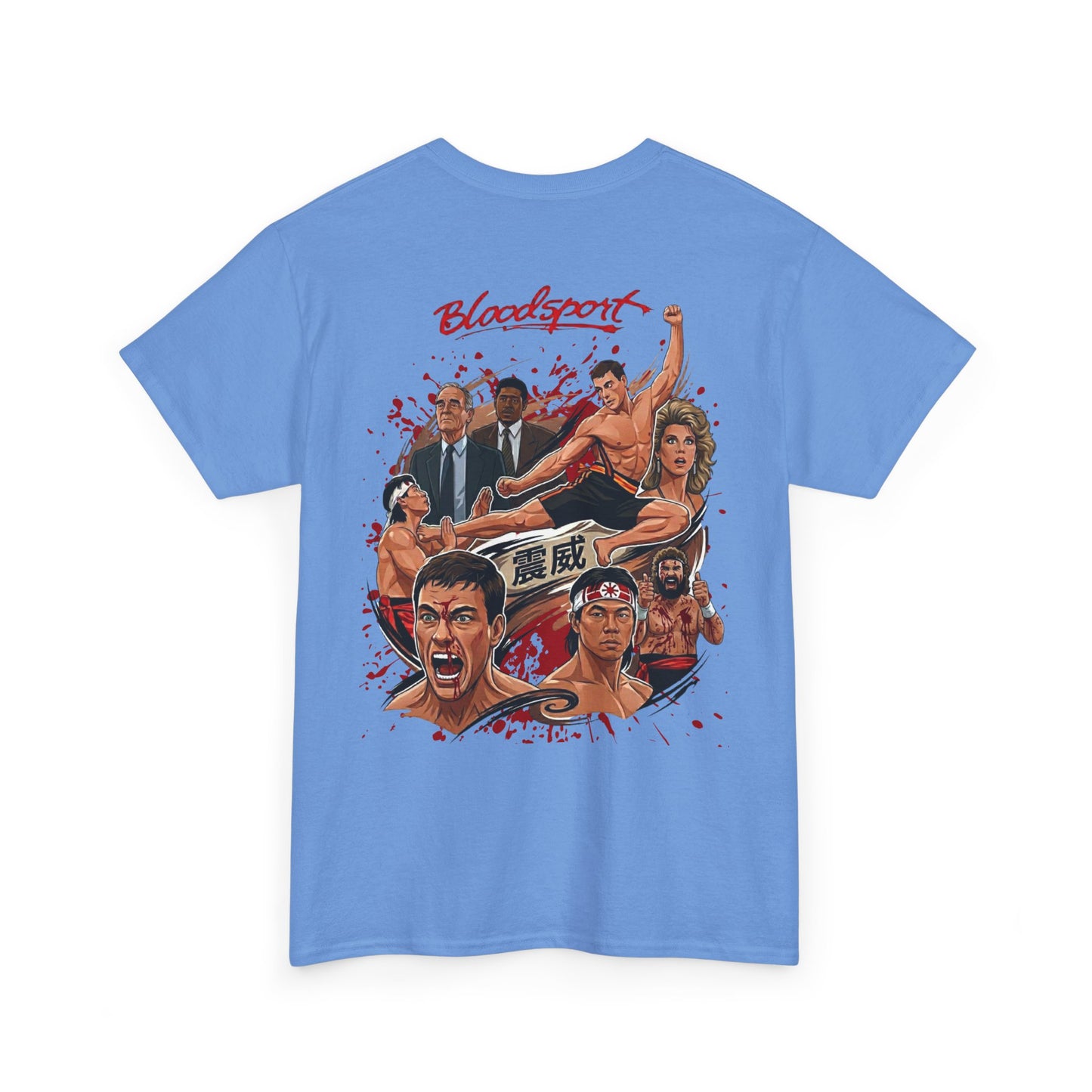 Bloodsport Movie Poster Tee — Retro Martial Arts Graphic T‑Shirt