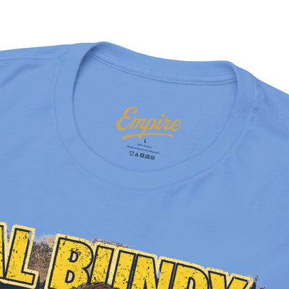 Retro TV Character Tee — "Al Bundy Awesome... Gawwwwd" Graphic T-Shirt