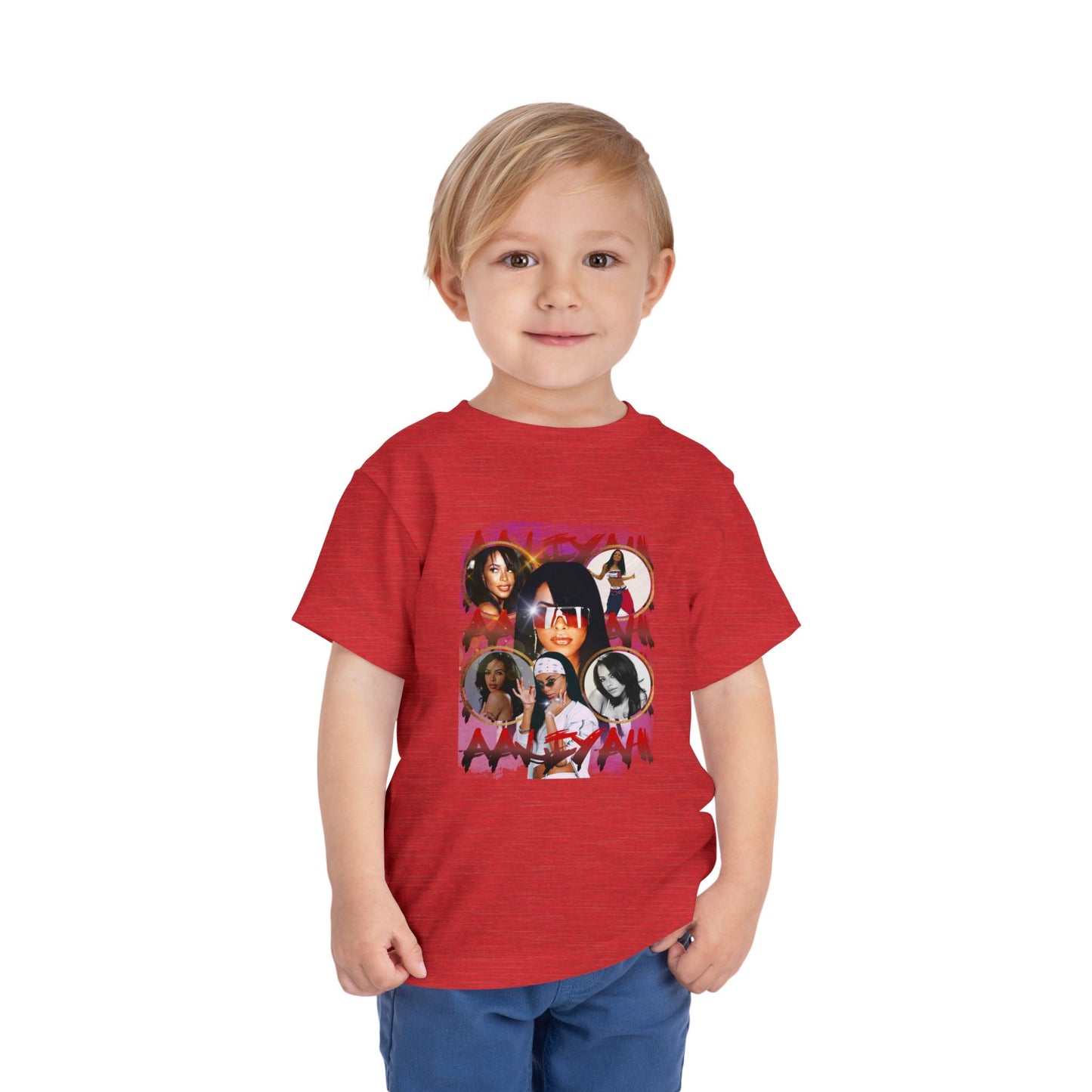 Aaliyah Trendy Toddler Tee | Stylish Kids Shirt | Unique Gift for Birthday or Playtime | Cool Graphic Tee | Fun Toddler Outfit | Kid's Fashion
