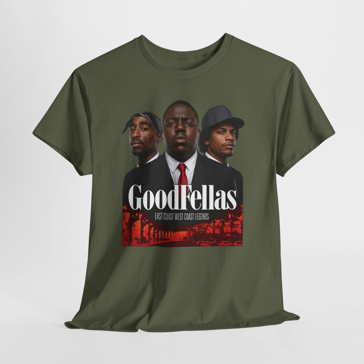 Movie-Inspired Gangster Poster T-Shirt