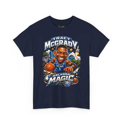 Tracy McGrady Orlando Magic Retro Basketball Tee