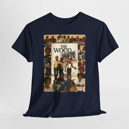 Retro 'The Wood' Graphic Shirt - Perfect for Casual Wear or Events