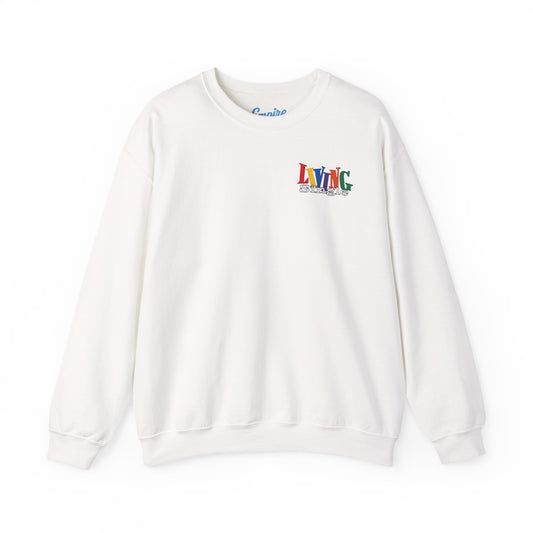 Maxine Shaw 'LIVING Single' Retro TV Sitcom Graphic Crewneck Sweatshirt