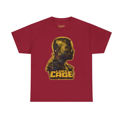 Luke Cage Profile Graphic Tee — Retro Marvel Street Hero T‑Shirt