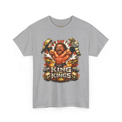 King of Kings Tee - Retro Wrestling Champion Graphic T-Shirt