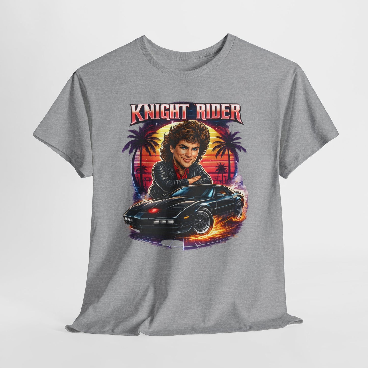 Knight Rider Vintage Tee – Retro 80s KITT Graphic T-Shirt