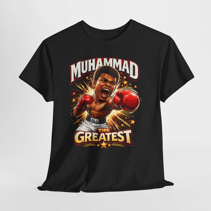 Boxing Champion Graphic Tee — "Muhammad The Greatest"