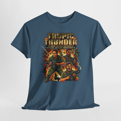 'Tropic Thunder' Action Movie Poster Tee