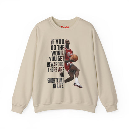 Motivational Basketball Quote Crewneck Sweatshirt
