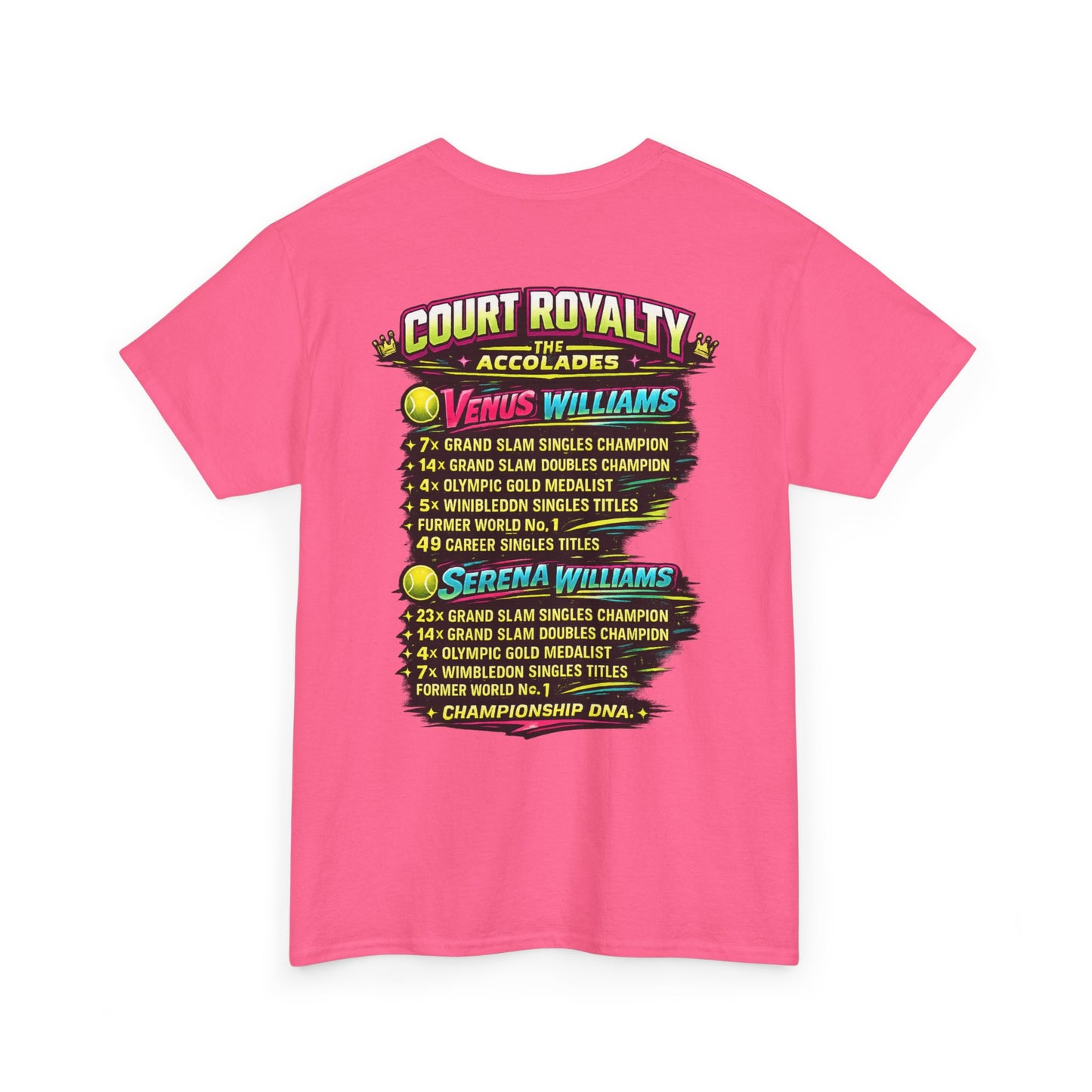 Court Royalty T-Shirt — Venus & Serena Tribute Tee