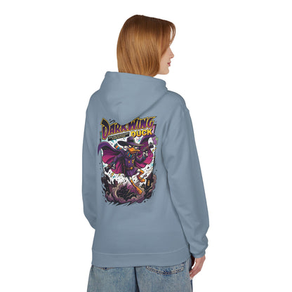 Retro Darkwing Duck Graphic Hoodie | 90s Cartoon Nostalgia